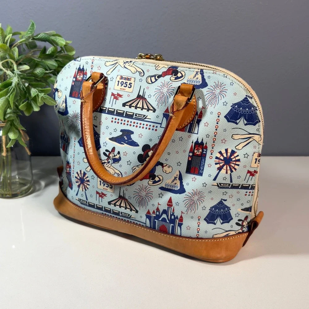 Disney Dooney & Bourke Bag - Disneyland 1/2 Marathon - Satchel - Picture 4 of 15